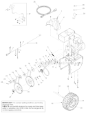 Page A Diagram and Parts List for 31BH5C3F401 2004 Yard Man Snow Blower